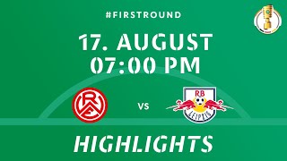 DFBPokal 202425 Round 1  RotWeiss Essen vs RB Leipzig  DFB Pokal Match Highlights  August 17 [upl. by Senaj]