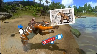 Como tamear al Chalicotherium en ARK mobile [upl. by Alyakcim]