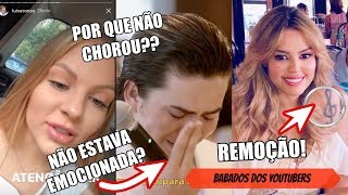 SEM CHORO LUISA REVELA BASTIDORES DO CASAMENTO e porque NÃO CHOROU RENATA REMOVE TATTOO [upl. by Ardnassela]