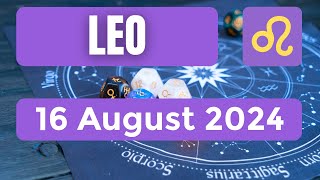 Leo horoscope  Leo Horoscope for Today 16 August 2024 [upl. by Blase]