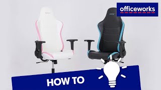 How to Use the Typhoon Pursuit 3 Gaming Chair [upl. by Ileak]