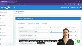 Configuración Comprobantes fiscales [upl. by Hoebart868]