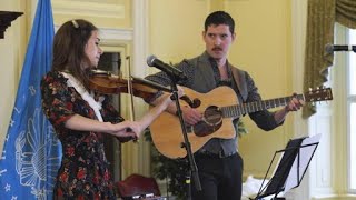 From Folk to Baroque Celtic Music Duo Rakish [upl. by Leeda884]