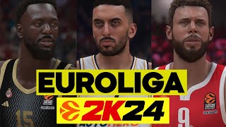 CÓMO JUGAR LA EUROLIGA EN NBA 2K24 PS5 Y XBOX SERIES XS [upl. by Philips]