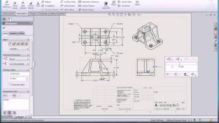 Solidworks drawings basic [upl. by Essenaj]