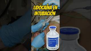 Cuando usar LIDOCAÍNA en IOT❓🤔💉 emergency doctor enfermeria [upl. by Nasho]