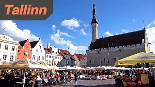 Tallinn Estonia  HD Video Tour of the City [upl. by Nebuer908]