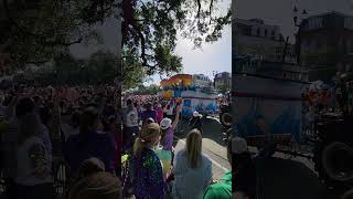 Mardi Gras Parades 2024 amp New Orleans Carnival Celebrations Part 1 of 4 New Orleans Travel Vlog [upl. by Kroy]