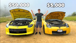 2023 Nissan Z vs 350Z Head To Head Review [upl. by Harle]