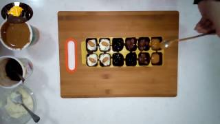 Homemade Chocolate candy with filling Weight Watchers Recipe [upl. by Adnyleb628]