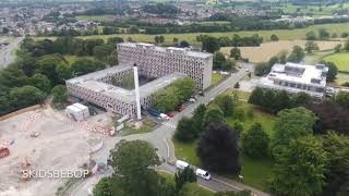 County Hall Flintshire demolition Summer 2020 [upl. by Affay]