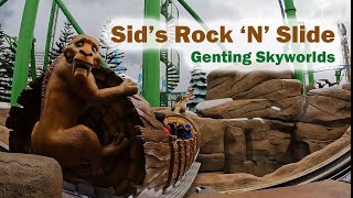 Genting Skyworlds Sids Rock N Slide [upl. by Nangatrad]