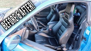 My 1999 Mustang GT Interior Swap Transformation Before amp After [upl. by Keverian247]