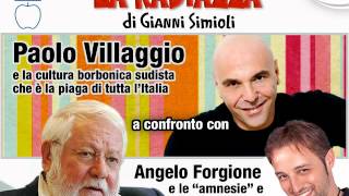 PAOLO VILLAGGIO e la cultura borbonica vs ANGELO FORGIONE e le quotamnesiequot di Villaggio [upl. by Bratton]