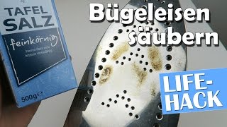 Bügeleisen säubern  3 coole Lifehacks [upl. by Juetta]