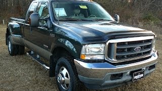 2003 Ford F350 DUALLY DIESEL 4WD LOW MILES MARYLAND USED CAR SALE  C400117B [upl. by Anesuza]