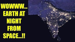 NASA releases images of INDIA as visible from space at night [upl. by Emmerich]