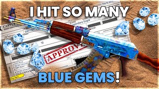 My Luckiest StatTrak™ Blue Gem Tradeups [upl. by Jordon]