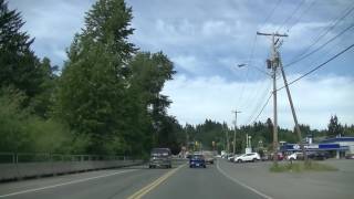 Driving in Courtenay City  British Columbia BC Canada  Comox Valley [upl. by Emory]