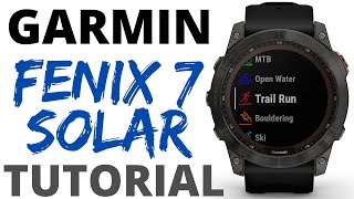 Tutorial y Manual Reloj GARMIN FENIX 7X SOLAR en español [upl. by Torto883]