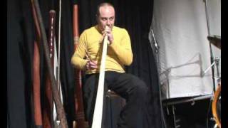 FIORINO FIORINI MARCABRU Didgeridoo solo  Live Forlimpopoli 121208 [upl. by Nomelif]