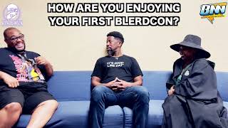 Atandwa Kani On BlerDCon Being His First Con [upl. by Maggee]