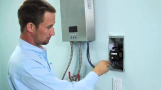 Installation of Electric Tankless Water Heater ECO180 [upl. by Rephotsirhc]