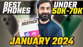 5 Best Box Pack under 50K to 70K Smartphones in January 2024  Wait amp See Is Best policy 🤫 [upl. by Atiragram]