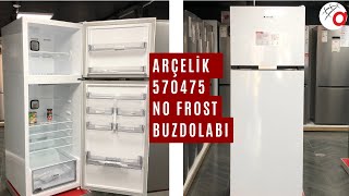 Arçelik 570475 MB No Frost Buzdolabı  AeroFresh Yeni Nesil İkili Soğutma Teknoloji Detaylı İnceleme [upl. by Iadam727]