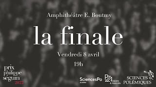 Finale du concours déloquence de Sciences Po 2022 [upl. by Suiratnauq]