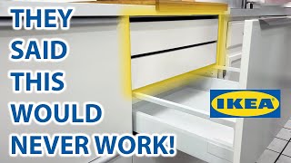 IKEA MAXIMERA DRAWER HACK  DRAWER COMBINATION YOU NEVER KNEW WAS POSSIBLE IKEA SAID THIS WONT WORK [upl. by Naleag881]