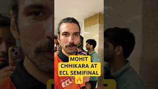 Mohit Chhikara at the semifinal of ECL  mohitchhikara ecl harshbeniwal trending elvishyadav [upl. by Ardnat519]