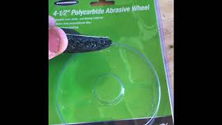 Polycarbide Abrasive Wheel [upl. by Tehc]