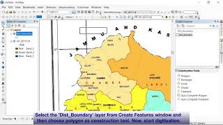Digitization in ArcGIS [upl. by Mayram]
