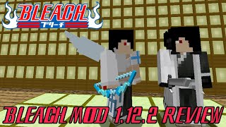 BLEACH MOD IN 1122 MINECRAFT  Minecraft Bleach Mod Review [upl. by Eberto]