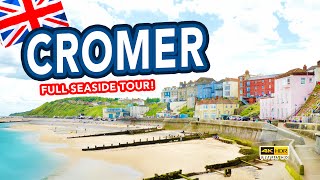 CROMER  A full tour of seaside holiday town Cromer Norfolk [upl. by Leakcim136]