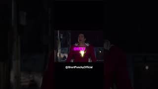 Shazam attempts to fly ✈️ movie clips fypシ゚viral shazam marvel fyp shorts youtube video yt [upl. by Hpsoj]