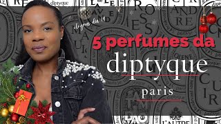 5 Perfumes da casa Diptyque Paris  Vlogmas Dia 14 [upl. by Acisse]