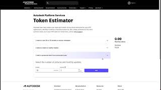 Part 3 How to use Token Estimator  Reality Capture API [upl. by Glaser]