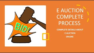 how to participate in e auction  how to bid online auction  online auction in india [upl. by Aikan188]