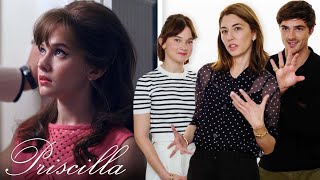 Sofia Coppola Jacob Elordi amp Cailee Spaeny raccontano una scena di Priscilla  Vanity Fair Italia [upl. by Nac]