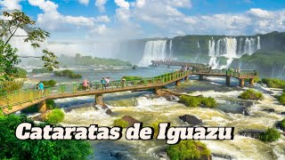 Cataratas de Iguazú  Recorrido por el lado Brasileño y Argentino [upl. by Pallas]