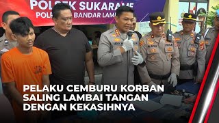 Diduga Sakit Hati Pelaku Penembakan Pegawai Magang Bawaslu Lampung Ditangkap  OneNews Update [upl. by Aeikan]