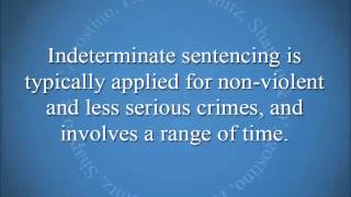 Whats The Difference Between Determinate And Indeterminate Sentences In New York [upl. by Flora]