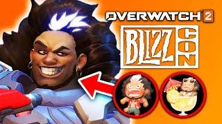 Overwatch 2 at Blizzcon  Mauga Season 8 Competitive 30 [upl. by Adlog]