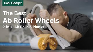 Cool Gadget Auto Rebound Ab Roller Wheel for Abdominal amp Core Strength Training  Beginners Friendly [upl. by Akenot]