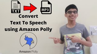 How to convert text to speech using Amazon Polly  Amazon Polly Tutorial  AWS Tutorial 3 [upl. by Leandro]