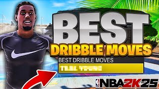 BEST DRIBBLE MOVES in NBA 2K25 BEST ANIMATIONS  SECRET SETTINGS FOR GUARDS in NBA 2K25 [upl. by Notslar]