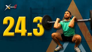 CrossFit Open Workout 243  AdrianFit Scaled🔥Serie XTRONG 2 [upl. by Asaert491]