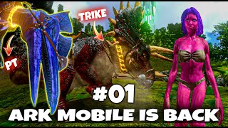 Ark Mobile Hindi Back With Trike And PT  Dungeon Series 01 [upl. by Ehud]